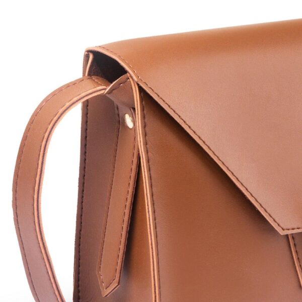 BAG X- Blaze brown PU leather handbag - Image 5