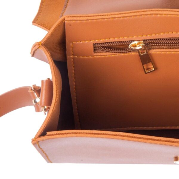 BAG X- Blaze brown PU leather handbag - Image 6