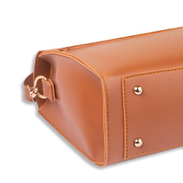 BAG X- Blaze brown PU leather handbag - Image 7