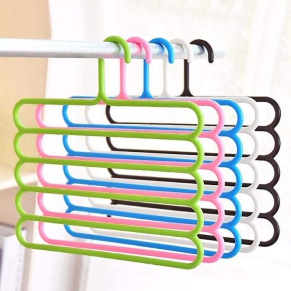 5 layer hanger for multipurpose use